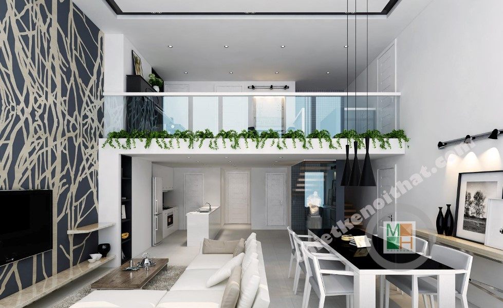 Thiết kế căn hộ Penthouse Phú Hoàng Anh - Nhà Bè - Hồ Chí Minh